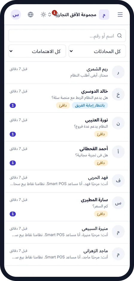 The conversation centre on a phone